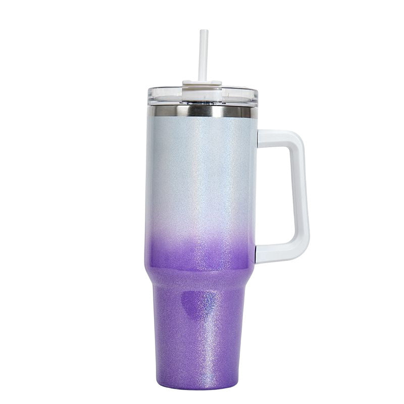 Große Trinkflasche Large Capacity Double-layer Stainless Steel Vacuum Insulation Cup