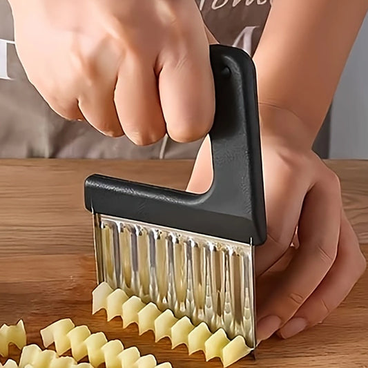 !!!Pommes Messer!!!     Stainless Steel Handheld Potato Cutter Cutter Wave French Fries Cutting Multifunctional  !!!15%Rabatt!!! Code: OsterSale